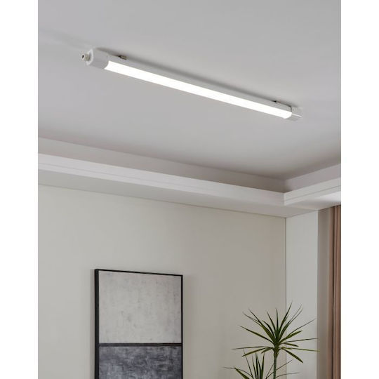 Eglo Commercial Linear Ceiling Light Warm to Cool White L149.5xD5.6xH5.3cm
