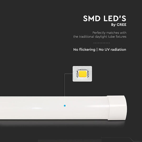 V-TAC Commercial Linear LED Ceiling Light 10W Cold White 30cm