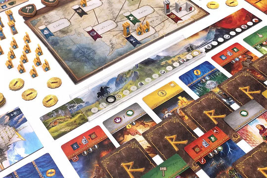 Board Game Lord of the Rings: The Duel for Middle-earth for 2 Players 10+ Years Old (PL) Rebel