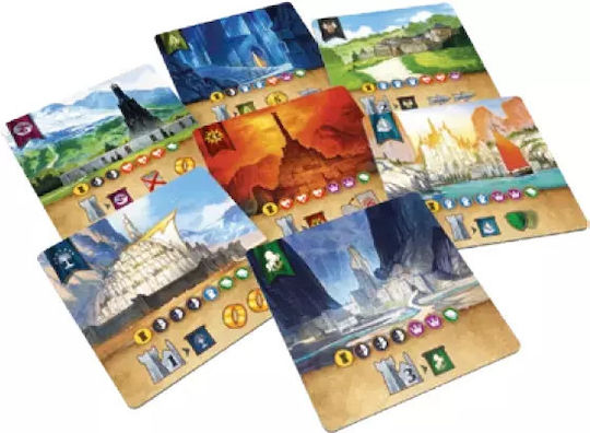 Board Game Lord of the Rings: The Duel for Middle-earth for 2 Players 10+ Years Old (PL) Rebel