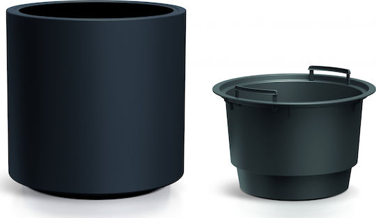 Prosperplast Heos Übertopf Gray