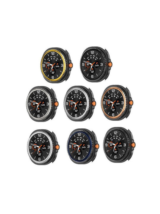 Metallic Protective Ring Samsung Galaxy Watch8 Classic 46mm Silver