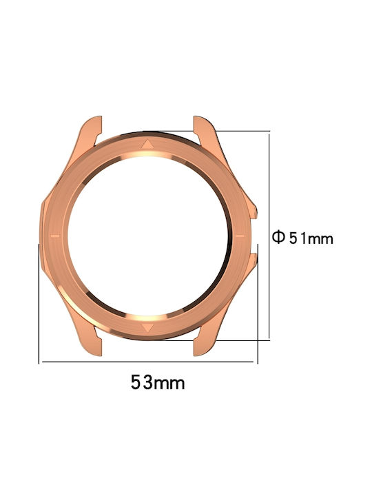 Husă Protectoare Acoperire Metalizată Xiaomi Watch S4 Sport Transparentă