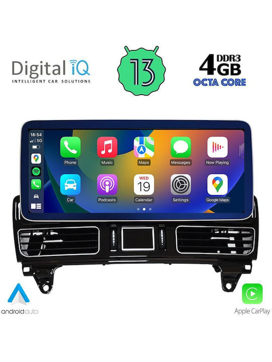 Digital IQ Car Audio System for Mercedes-Benz GLE 2015-2019 (Bluetooth/USB/WiFi/GPS/Apple-Carplay/Android-Auto) with Touch Screen 12.3"