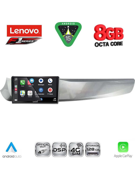 Lenovo Car Audio System for Alfa Romeo Giulietta 2010-2014 (Bluetooth/USB/WiFi/GPS/Apple-Carplay/Android-Auto) with Touch Screen 9"