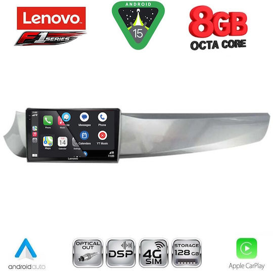 Lenovo Car Audio System for Alfa Romeo Giulietta 2010-2014 (Bluetooth/USB/WiFi/GPS/Apple-Carplay/Android-Auto) with Touch Screen 9"
