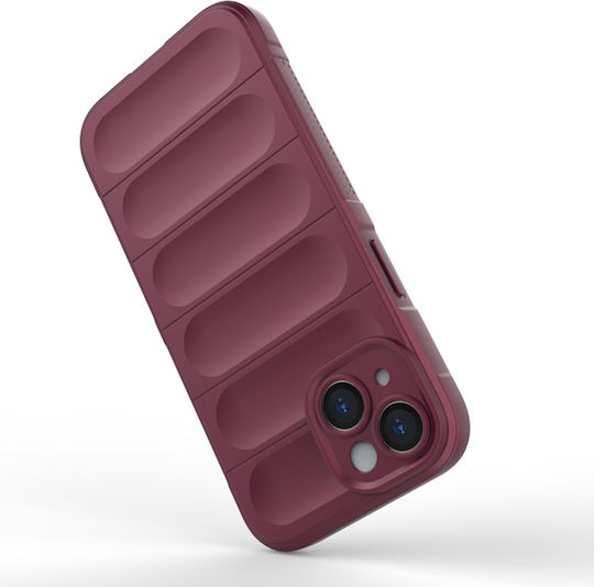 Techsuit Magic Umschlag Rückseite Transparent (iPhone 15 Plus / 16 Plus)