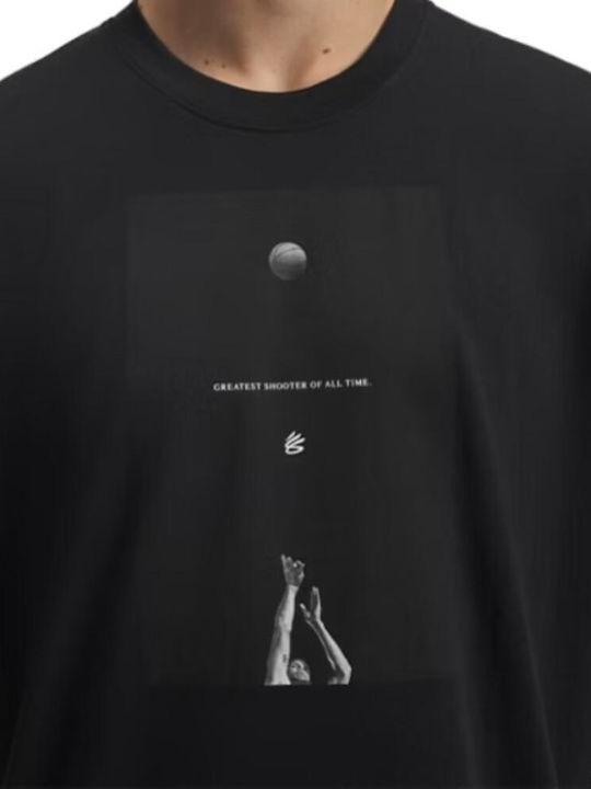 Curry Αθλητικό T-shirt Μαύρο