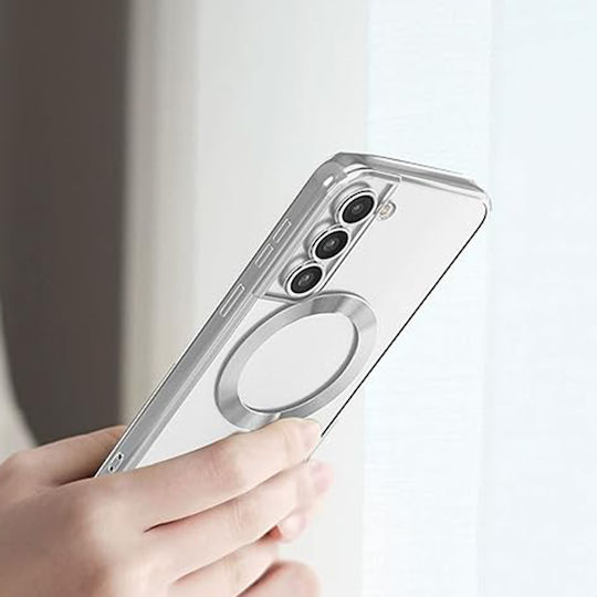 Techsuit Luxury Crystal Umschlag Rückseite Transparent (Galaxy A17)