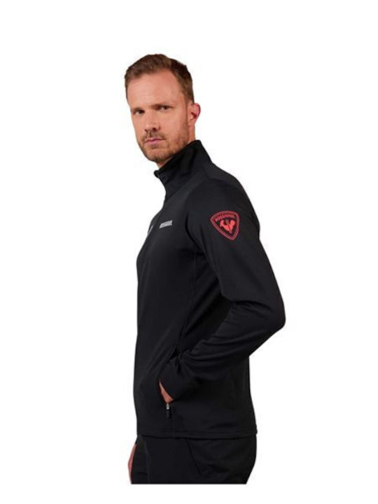 Herren Fleecejacke Schwarz