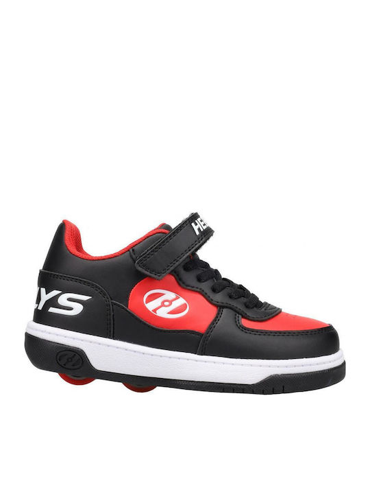 Παιδικά Sneakers με Ροδάκια Μαύρα