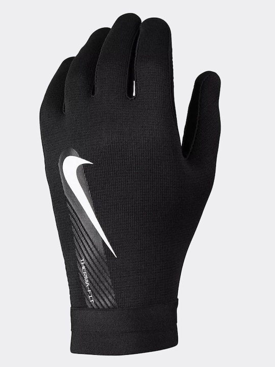 Nike Jr Acdmy Therma Fit Γάντια Τερματοφύλακα Παιδικά Μαύρα