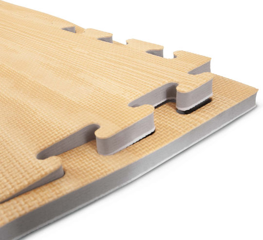 AMILA Δάπεδο Οργάνων Γυμναστηρίου Μπεζ 100x100x2cm 1τμχ
