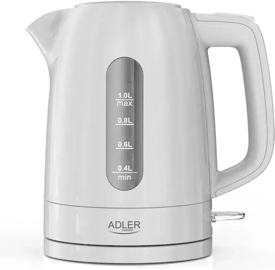 Adler Βραστήρας 1lt 1850W Λευκός