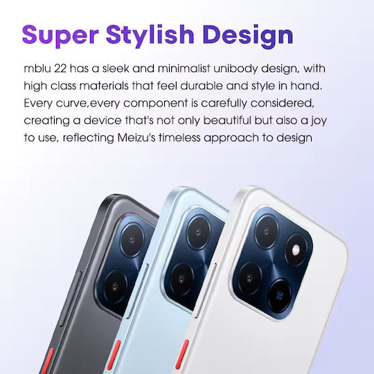 Meizu Mblu 22 Dual SIM (4/128GB) Titan Black
