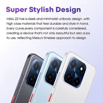 Meizu Mblu 22 Dual SIM (4/128GB) Titan Black