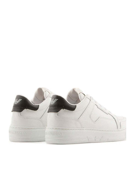 Emporio Armani Sneakers Λευκά