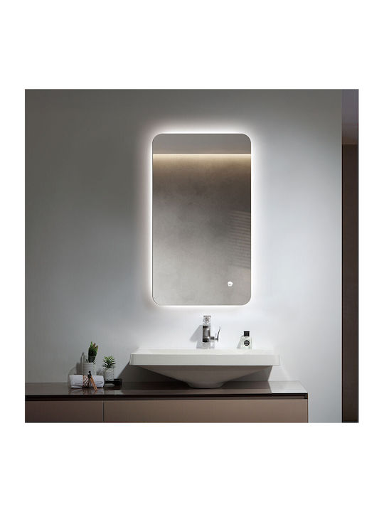 Luminor Банско Огледало LED 40x70см