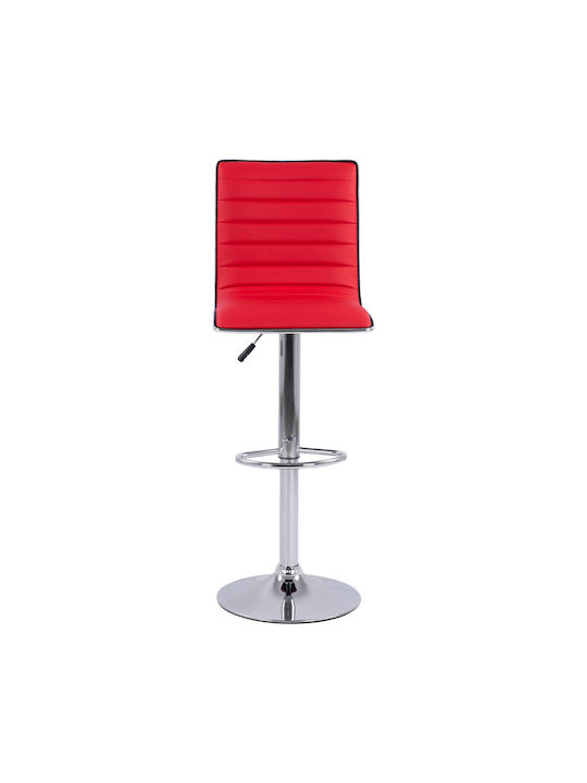 Stool Bar Nexus with Adjustable Height Red 2pcs 40x47.5x115cm