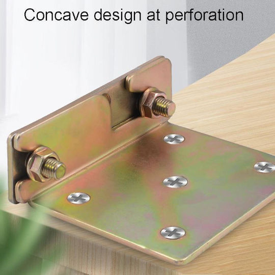 Hinge Furniture Countersunk Corner Galvanized 1pcs TBD0604089203