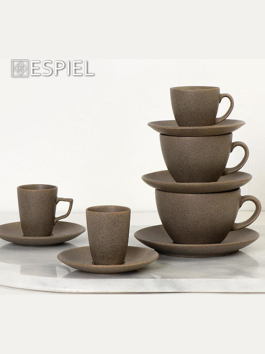 Espiel Morgan Cup Coffee Porcelain Gray