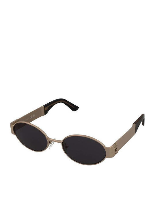 Guess Unisex Sunglasses with Gold Metal Frame and Gray Lens GU00262 32A