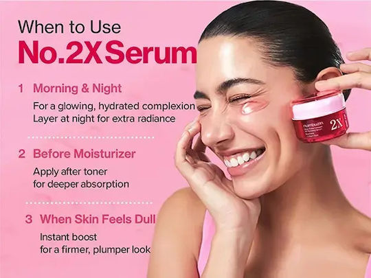Numbuzin No.2 Rose PDRN Collagen Хидратиращ Серум За Лице С Колаген За Стягане 30ml