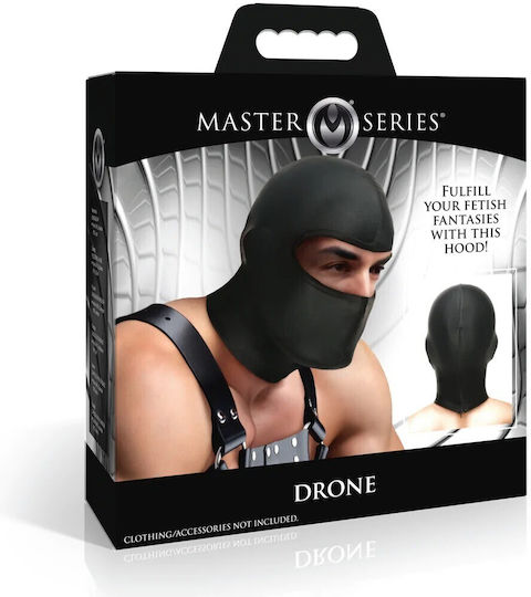 Master Series BDSM Μάσκα σε Μαύρο Χρώμα