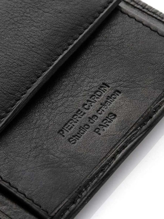 Leather Men's Wallet Classic with RFID Black
