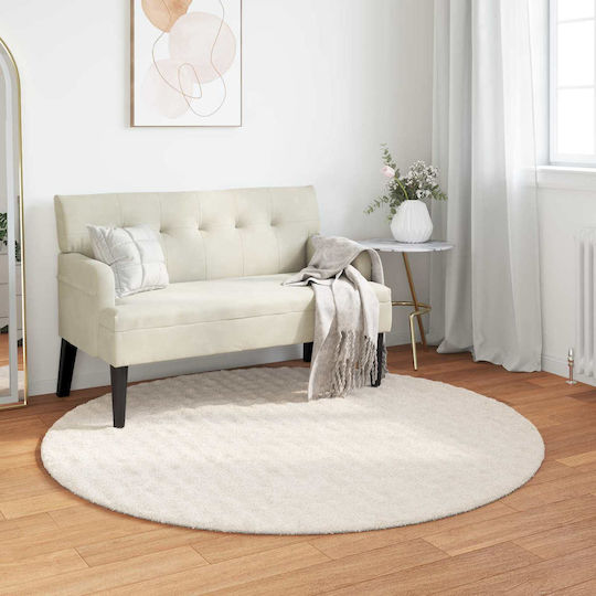 vidaXL Wohnzimmer Teppich 200cm Beige vidaXL Wohnzimmer Teppich 200cm Beige