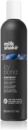 Milk Shake Icy Blond Σαμπουάν Αναδόμησης/Θρέψης & Ενυδάτωσης για Βαμμένα Μαλλιά 300ml