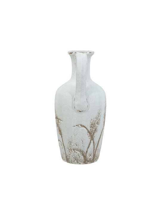Artekko Decorative Vase White 17x15.5x34cm