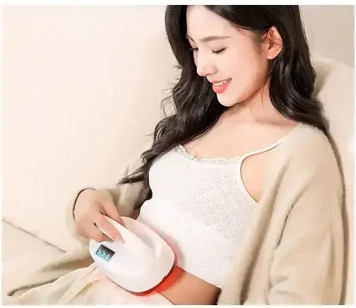 Massager Roller Massage for the Neck, the Waist, the Back, the Legs, the Body & the Hands with Heating Function White