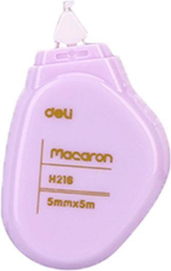 Deli Macaron Correction Tape (Μiscellaneous colours) 1pcs