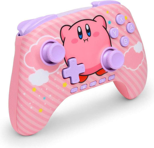 PowerA Kirby Puff Ασύρματο Gamepad για Switch 2 Ροζ