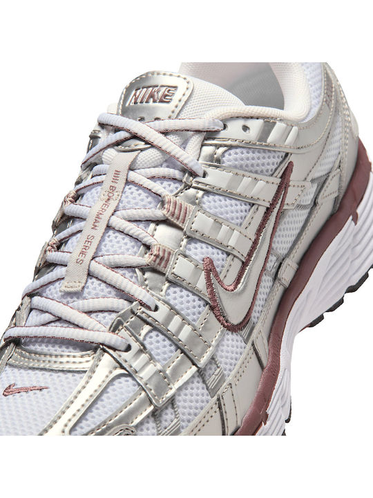 P-6000 Γυναικεία Sneakers Ασημί