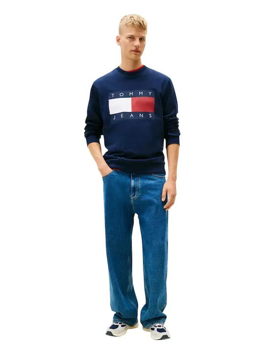 Flag Sweatshirt Dark Blue