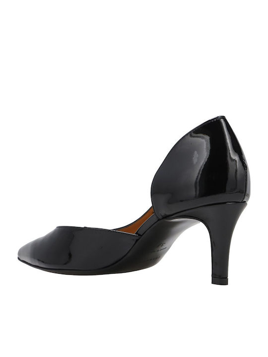Pumps mit mittelhohem Absatz Schwarz
