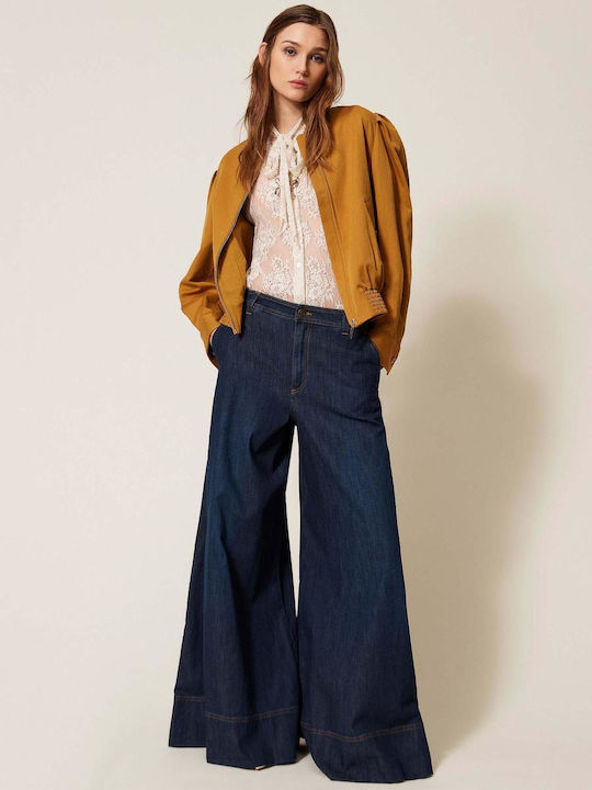 Damenjeans in Palazzo-Passform
