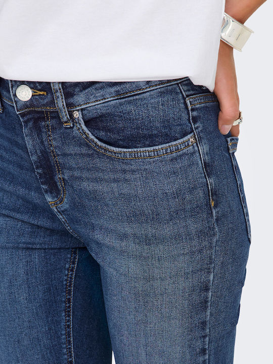 Γυναικείο Jean Παντελόνι Καμπάνα Medium Blue Denim