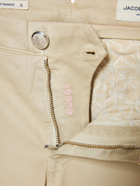 Pantaloni Elastic Bej
