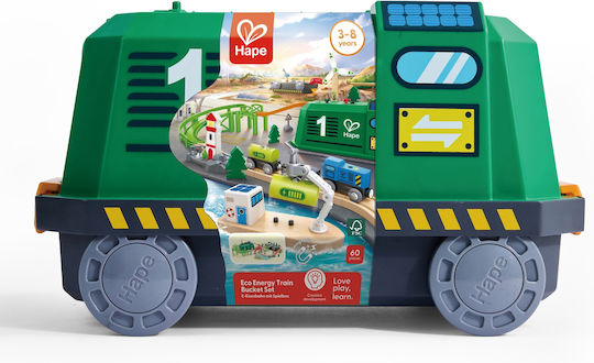 Hape Σετ με Τρενάκι από Ξύλο για 3+ Ετών