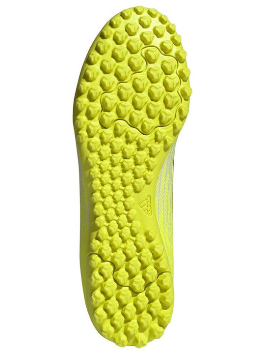 adidas F50 Club TF Ποδοσφαιρικά Παπούτσια με Σχάρα Κίτρινα