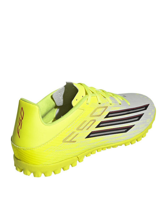 adidas F50 Club TF Ποδοσφαιρικά Παπούτσια με Σχάρα Κίτρινα