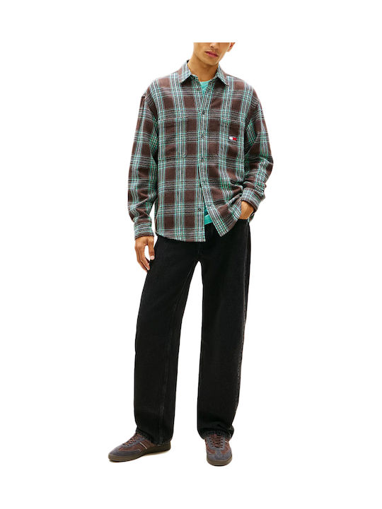 Men's Jeans Pants with Relaxed Straight Fit Black