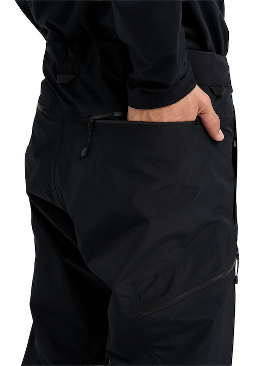 Burton Reserve Gore-tex 2l 3024710AR00 Ανδρικό Παντελόνι Σκι & Snowboard Μαύρο