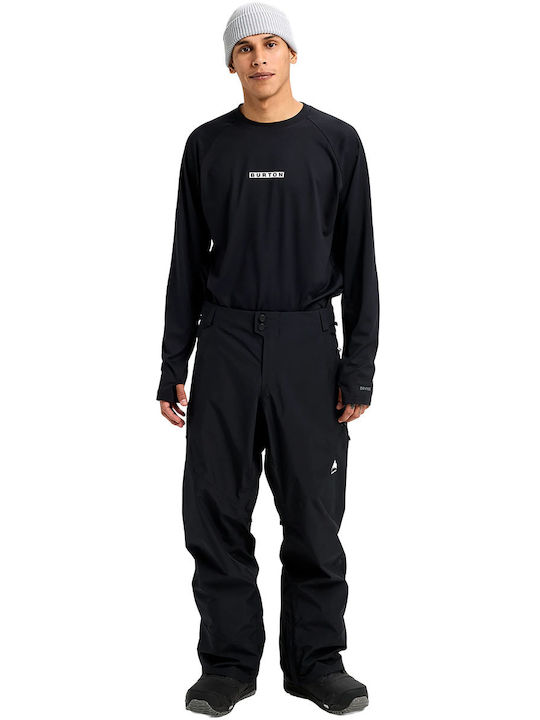 Burton Reserve Gore-tex 2l 3024710AR00 Ανδρικό Παντελόνι Σκι & Snowboard Μαύρο