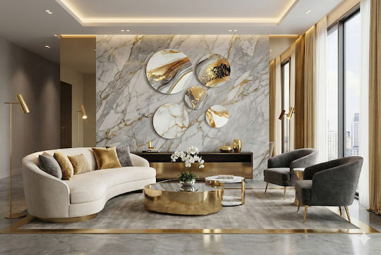 Decorative Wall Paintings Gold Set Paintings Living Room Bedroom