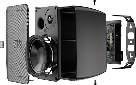 Audac Ares5a Active Installation Speakers Pair White