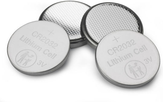 Verbatim Lithium Watch Battery CR2032 3V 4pcs